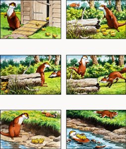 Otteren Fliptail af Bert Felstead