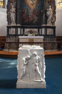 Døbefont af Bertel Thorvaldsen