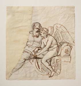 Amor og Anakreon af Bertel Thorvaldsen