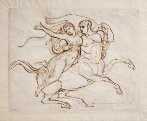 Nessus og Deianira af Bertel Thorvaldsen