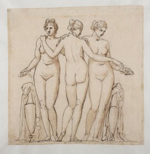 De tre gratier af Bertel Thorvaldsen