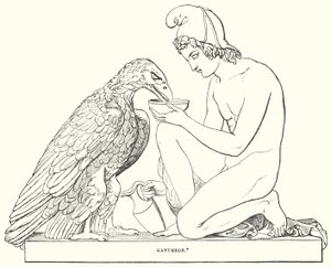 Ganymedes af Bertel after Thorvaldsen