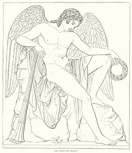 Dødens engel af Bertel after Thorvaldsen
