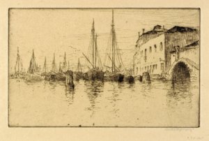 Langs Giudecca, Venedig