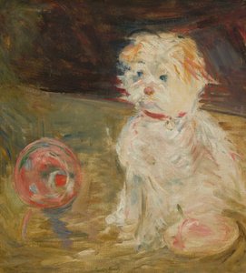 Boldhund. af Berthe Morisot