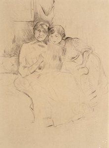 Tegneundervisning af Berthe Morisot