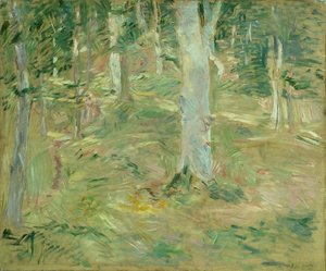 Compiègnes skov af Berthe Morisot