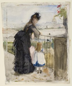 På balkonen af Berthe Morisot