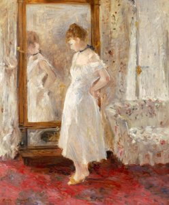 Psyche, 1876, af Berthe Morisot (1841–1895). af Berthe Morisot