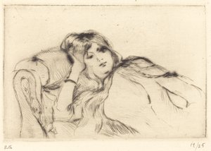 Hvile af Berthe Morisot