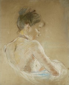 Ung pige med nøgne skuldre; Ung pige med bare skuldre, 1885