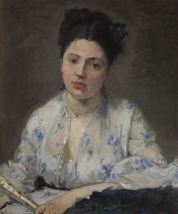 Ung kvinde 1871 af Berthe Morisot