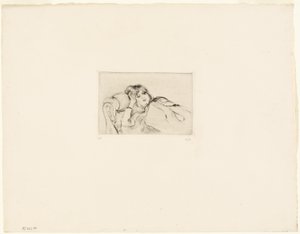 Ung kvinde i hvile af Berthe Morisot