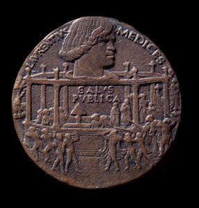 Bronzemedalje på Pazzi-sammensværgelsen (1478)