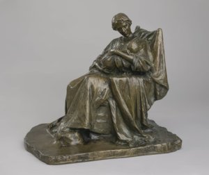 En ung mor af Bessie Potter Vonnoh