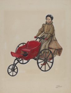 Go-Cart og Dukke af Beverly Chichester