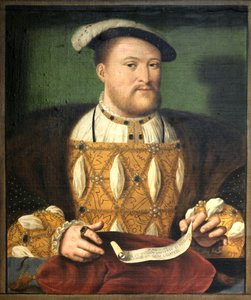 Kong Henrik VIII (olie på lærred)