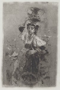 Bondekvinde fra Campagna [Ciociara], 1870