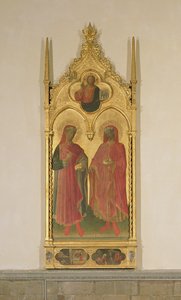 SS. Cosmas and Damian, 1429 (tempera og bladguld på panel)