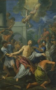 Mødet mellem St. Anthony og St. Paul af Bicci di Lorenzo