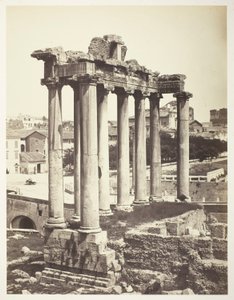 Forum Romanum, Rom af Bisson Frères