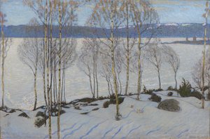 Forårets tilgang, 1903 af Bjorn Ahlgrenson