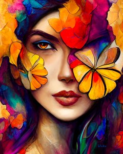 Flora Parable, ca. 2022 (Digital kunst)