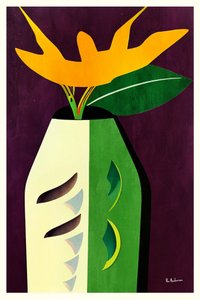 Moderne blomsterstilleben af Bo Anderson