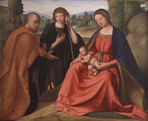 Tilbedelse af hyrderne af Boccaccio Boccaccino