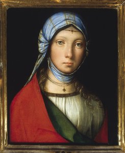 Gitane - Gypsy Girl - Boccaccino, Boccaccio (1468-1525) - ca. 1505 - Olie på træ - 24x19 - Uffizi Gallery, Firenze