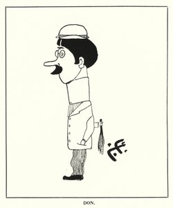 Oxford Quips: Don (litho) af Bohun Lynch