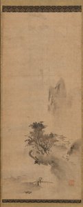 Splashed-Ink Landscape, begyndelsen af 1500-tallet. af Bokusho Shusho