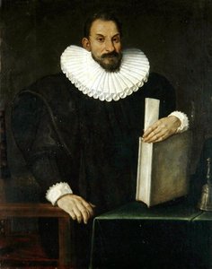 Portræt af en gentleman, der siges at være Filippo Massini (1559-1617) ca. 1690 (olie på lærred)