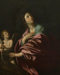 St. Catherine of Alexandria, ca. 1600-99 (olie på lærred)
