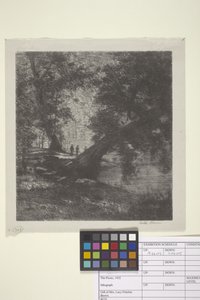 The Picnic (blæk på papir) af Bolton Coit Brown