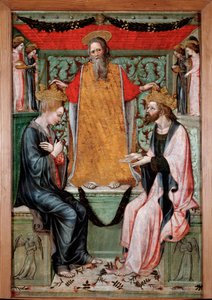 Kroningen af Jomfruen og Kristus (Maleri af Bonifacio Bembo