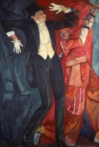 Portræt af W.E. Meyerhold