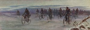 Tyske cykeltropper i Finland, finsk borgerkrig