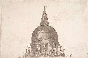 Procession til Santa Maria della Salute 1631 af Boschini