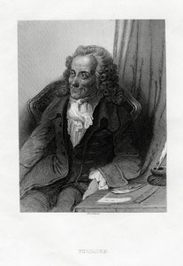 Voltaire, fransk oplysningsforfatter, essayist, deist og filosof, 1884 af Bosselman