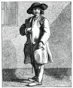 En skorstensfejer, 1737-1742. af Bouchardon