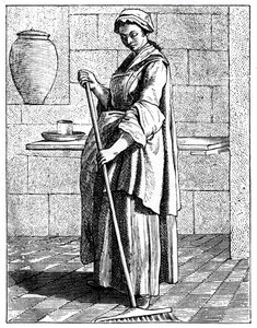 En fejemaskine, 1737-1742.
