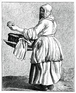 Bagte æbler!, 1737-1742. af Bouchardon