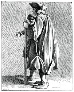 Blind mand af Quinze-Vingts, 1737-1742. af Bouchardon