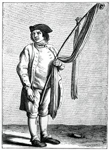 Mine fine støvlesnørebånd!, 1737-1742. af Bouchardon