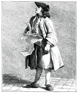 Listen over vinderne i lotteriet!, 1737-1742. af Bouchardon