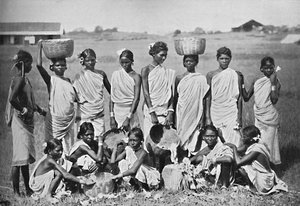 En gruppe Kol-piger, 1902