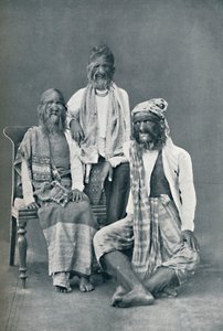 En behåret familie fra Mandalay, Burma, 1902