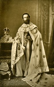 Lord Lytton, c1877, 1901. af Bourne and Shepherd