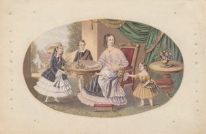 Hendes Majestæt Dronning Victoria & Familie
